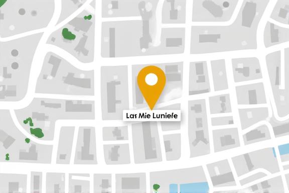 Carte montrant l'emplacement de La Mie Lumière à Bordeaux